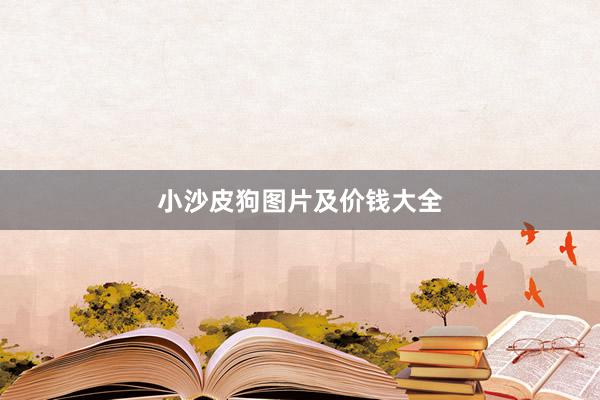 小沙皮狗图片及价钱大全